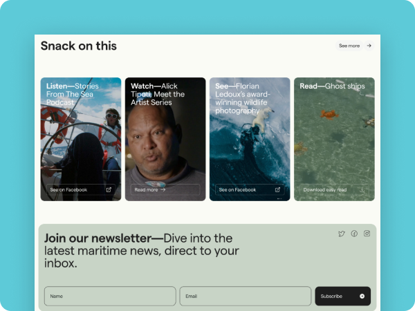 ANMM (Website Rebuild)